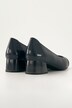 Caprice leren pumps, neus van lakleer, uitwisselbaar voetbed, wijdte H