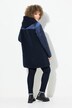 Veste à capuche, tissu matelassé/polaire bouclée, poches zippées
