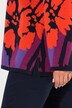 Pull motif Jacquard, encolure bateau, manches longues