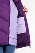 Doorgestikte bodywarmer, opstaande kraag, ritszakken, mouwloos