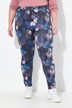 Legging, grafische print, elastische tailleband, biologisch katoen