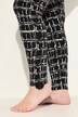 Leggings, grafisk print, slank, elastisk linning