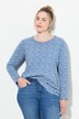Langærmet trøje, raglanærmer, rund hals, OEKO-TEX