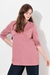 Shirt, gelaagde look, ronde hals, lange mouw, biologische katoen