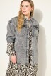 Chemise en jean oversized au look vintage, manches longues