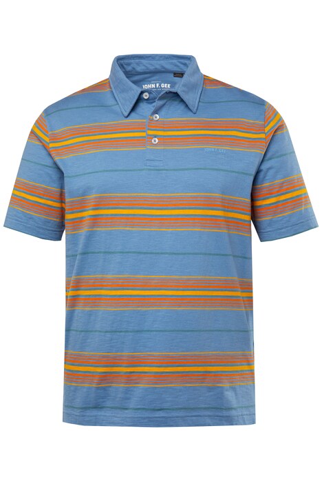 Polokošile John F. Gee, krátké rukávy, pruhy, do 8XL