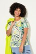 T-Shirt, Peace-mønster, rund hals, korte ærmer