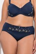 Midi-slip, paisley-borduursel, microvezels