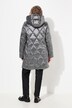 Veste matelassée HYPRAR avec capuche, fermeture à glissière à double sens et poches zippées