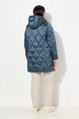 Veste matelassée HYPRAR avec capuche, fermeture à glissière à double sens et poches zippées