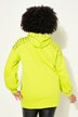 Sudadera con capucha, oversize, capucha, remaches decorativos, mangas balón