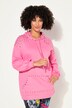 Sudadera con capucha, oversize, capucha, remaches decorativos, mangas balón