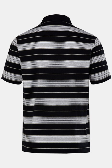 Polo rayé John F. Gee, manches courtes et rayures - jusqu'au 8 XL