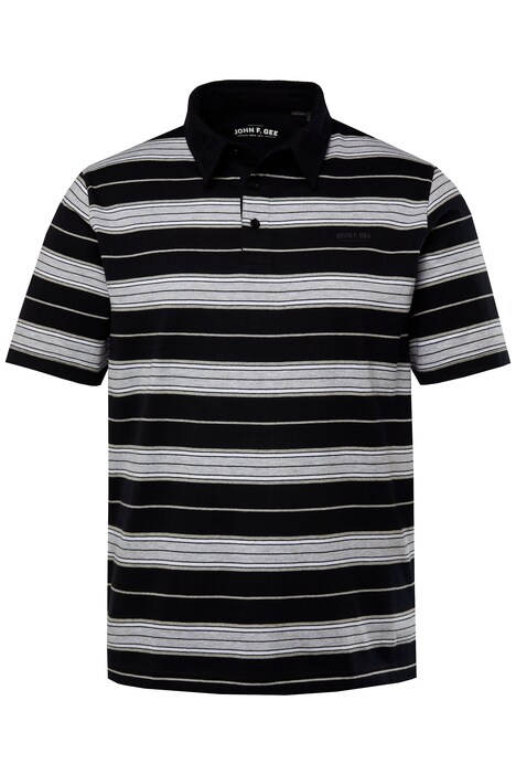Polokošile John F. Gee, krátké rukávy, pruhy, do 8XL
