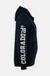 Sweat-shirt à capuche John F. Gee, poche kangourou, imprimé sur l'une des manches - jusqu'au 8 XL