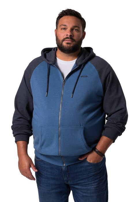 Mikina s kapucí John F. Gee, klokaní kapsa, do 8XL