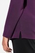 Genser/sweatshirt, pyntesteinlommer, boxy, stående krage, lange ermer