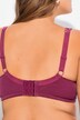 Soutien-gorge à armatures et bonnets souples, dentelle florale - bonnet B-E