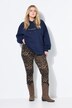 Leggings, høyt liv, tettsittende, løveprint