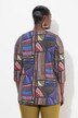 Slinky longshirt, A-lijn, hartvormige halslijn, 3/4-mouwen