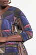 Slinky longshirt, A-lijn, hartvormige halslijn, 3/4-mouwen
