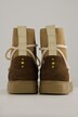 Leren snowboots, voering van imitatiebont, wijdte H