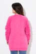 Giacca di felpa dal taglio raglan con arricciature sulle maniche e stile vintage