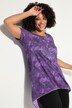 A-Line Half-Sleeve Smiley Batik Print T-Shirt
