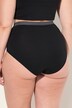 Maxi-slips, set van 2, hoge taille, gestreepte band