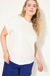 Oversized-shirt, ryg-print, rund hals, kortærmet