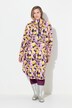 Funksjons-regnkappe, unisex, trykk, hette