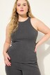 Tanktop, Slim shape, ribjersey, vintage look