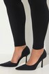 Legging taille haute, jambe slim et taille élastique