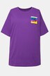 T-shirt, ronde hals, op de achterkant California-print, unisex
