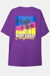 T-shirt, ronde hals, op de achterkant California-print, unisex