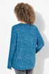Genser/sweatshirt, snøfnugg, V-hals, lange ermer