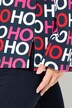 Hoodie, Ho Ho Ho, classic, capuchon, lange mouwen