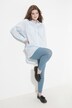 Leggings, diamant-blonder, let gennemsigtige