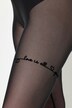 Mesh-leggings, Love is all, flokktrykk