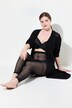 Mesh-leggings, Love is all, flokktrykk