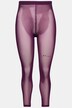 Mesh-leggings, skrift, flockprint