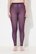 Mesh-leggings, skrift, flockprint