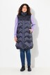 Gilet technique matelassé HYPRAR, col montant et capuche, matière recyclée
