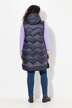 Gilet technique matelassé HYPRAR, col montant et capuche, matière recyclée