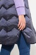 Gilet technique matelassé HYPRAR, col montant et capuche, matière recyclée