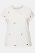 T-shirt, ronde hals, hartjes