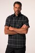 Chemise à carreaux JAY-PI à manches courtes, technologies FLEXNAMIC® et QuickDry, coupe Modern Fit, collection Outdoor - jusqu'au 7 XL