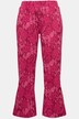 Pantalon motif à fleurs, taille élastique