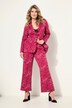 Pantalon motif à fleurs, taille élastique