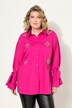 Blusa, forma en A, piedras decorativas